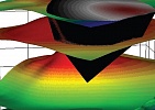 Программа моделирования дифрагированных волн на лучевой 3D модели 