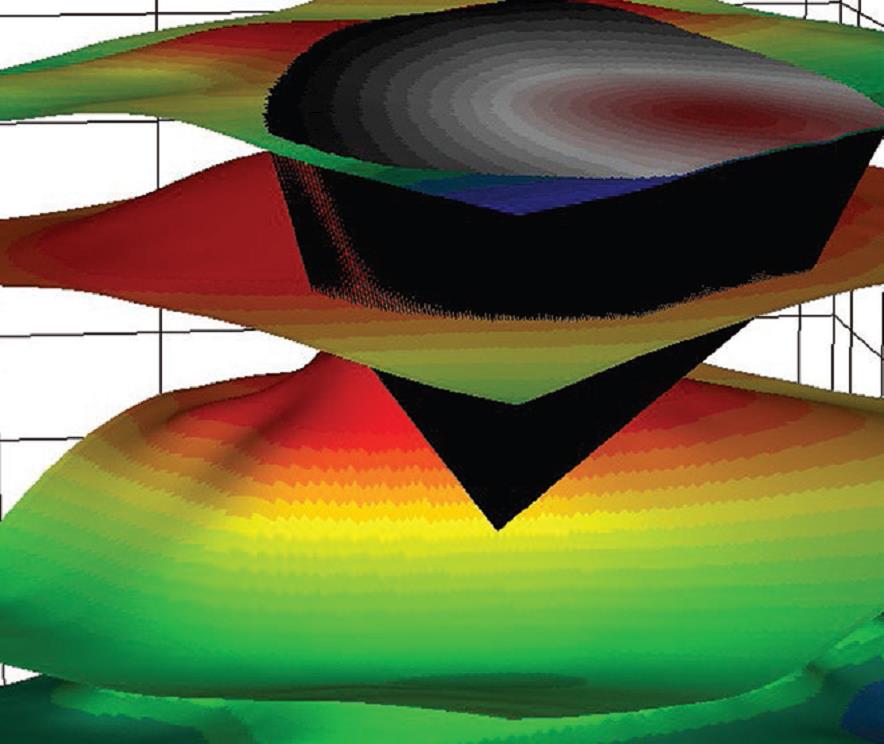 Программа моделирования дифрагированных волн на лучевой 3D модели 